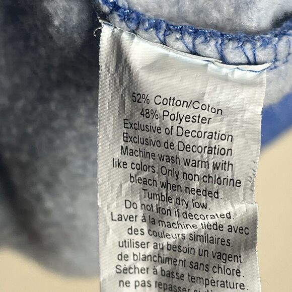 River Wear Niagara Falls Canada  Blue Hooded Sweatshirt Hoodie Mens Size Large - Picture 8 of 8